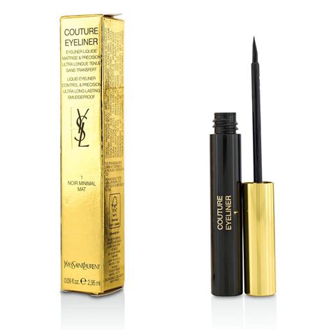 ysl black gel eyeliner|YSL eyeliner liquid.